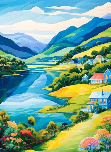 Landschaft Puzzle 500 Teile, Holzpuzzles 52x38cm, Puzzle für Erwachsene und Kinder 12 Jahren, DIY Groß Puzzelmatten, Premium Quality Klassische Wooden Jigsaw, Home Wand Dekor Geschenk Berg g-709 Landschaft Puzzle 500 Teile, Holzpuzzles 52x38cm, Puzzle für Erwachsene und Kinder 12 Jahren, DIY Groß Puzzelmatten, Premium Quality Klassische Wooden Jigsaw, Home Wand Dekor Geschenk Berg g-709 von Gooxehuu