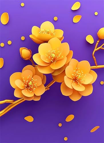 Puzzle 1000 Teile Blume Puzzle Erwachsene, Holzpuzzle Klassische Puzzles Gelb Jigsaw Puzzles für Erwachsene und Kinder, Clevere Rätsel Wooden Jigsaw, Geschicklichkeitsspiel für die Ganze Familie g-788 von Gooxehuu
