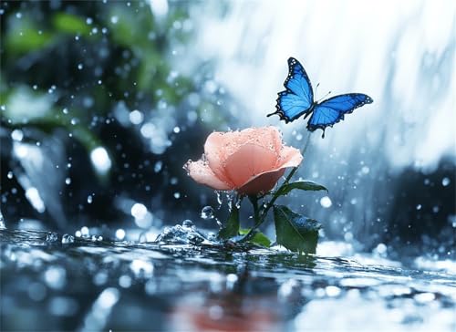 Puzzle 1000 Teile Schmetterling Puzzle Erwachsene, Holzpuzzle Klassische Puzzles Rose Jigsaw Puzzles für Erwachsene, Clevere Rätsel Wooden Jigsaw, Geschicklichkeitsspiel für die Ganze Familie g-195 Puzzle 1000 Teile Schmetterling Puzzle Erwachsene, Holzpuzzle Klassische Puzzles Rose Jigsaw Puzzles für Erwachsene, Clevere Rätsel Wooden Jigsaw, Geschicklichkeitsspiel für die Ganze Familie g-195 von Gooxehuu