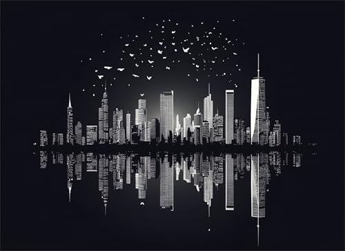 Puzzle 1000 Teile Stadt Puzzle Erwachsene, Holzpuzzle Klassische Puzzles Nachtansicht Jigsaw Puzzles für Erwachsene, Clevere Rätsel Wooden Jigsaw, Geschicklichkeitsspiel für die Ganze Familie g-45 von Gooxehuu