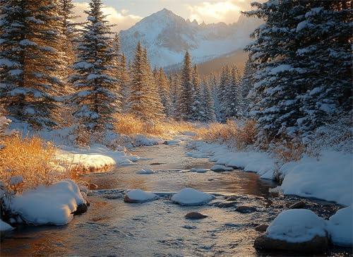 Puzzle 1000 Teile Winter Puzzle Erwachsene, Holzpuzzle Klassische Puzzles See Jigsaw Puzzles für Erwachsene und Kinder, Clevere Rätsel Wooden Jigsaw, Geschicklichkeitsspiel für die Ganze Familie g-75 Puzzle 1000 Teile Winter Puzzle Erwachsene, Holzpuzzle Klassische Puzzles See Jigsaw Puzzles für Erwachsene und Kinder, Clevere Rätsel Wooden Jigsaw, Geschicklichkeitsspiel für die Ganze Familie g-75 von Gooxehuu