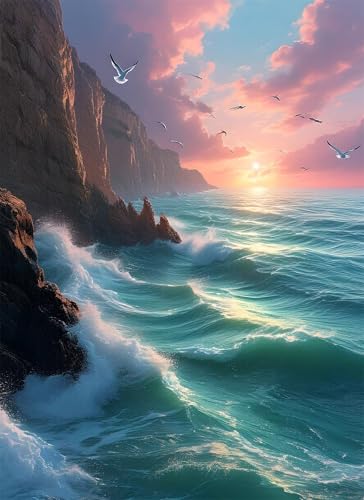 Puzzle 200 Teile Sonnenuntergang Puzzle Erwachsene, Holzpuzzle Klassische Puzzles Wellen Jigsaw Puzzles für Erwachsene, Clevere Rätsel Wooden Jigsaw, Geschicklichkeitsspiel für die Ganze Familie g-868 Puzzle 200 Teile Sonnenuntergang Puzzle Erwachsene, Holzpuzzle Klassische Puzzles Wellen Jigsaw Puzzles für Erwachsene, Clevere Rätsel Wooden Jigsaw, Geschicklichkeitsspiel für die Ganze Familie g-868 von Gooxehuu