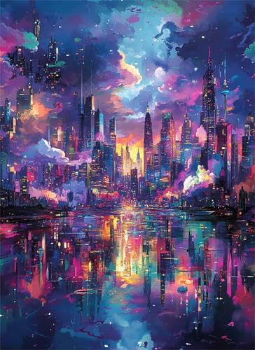 Puzzle 200 Teile Stadt Puzzle Erwachsene, Holzpuzzle Klassische Puzzles Nachtansicht Jigsaw Puzzles für Erwachsene, Clevere Rätsel Wooden Jigsaw, Geschicklichkeitsspiel für die Ganze Familie g-547 Puzzle 200 Teile Stadt Puzzle Erwachsene, Holzpuzzle Klassische Puzzles Nachtansicht Jigsaw Puzzles für Erwachsene, Clevere Rätsel Wooden Jigsaw, Geschicklichkeitsspiel für die Ganze Familie g-547 von Gooxehuu