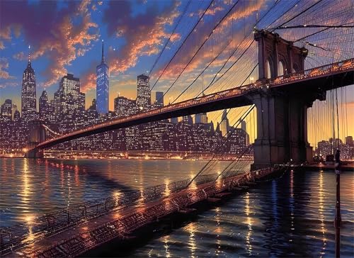 Puzzle 2000 Teile Brooklyn Puzzle Erwachsene, Holzpuzzle Klassische Puzzles Brücke Jigsaw Puzzles für Erwachsene und Kinder, Clevere Rätsel Wooden Jigsaw, Geschicklichkeitsspiel für die Ganze g-17 Puzzle 2000 Teile Brooklyn Puzzle Erwachsene, Holzpuzzle Klassische Puzzles Brücke Jigsaw Puzzles für Erwachsene und Kinder, Clevere Rätsel Wooden Jigsaw, Geschicklichkeitsspiel für die Ganze g-17 von Gooxehuu