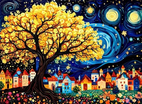 Puzzle 2000 Teile Sternenhimmel Puzzle Erwachsene, Holzpuzzle Klassische Puzzles Baum Jigsaw Puzzles für Erwachsene, Clevere Rätsel Wooden Jigsaw, Geschicklichkeitsspiel für die Ganze Familie g-454 Puzzle 2000 Teile Sternenhimmel Puzzle Erwachsene, Holzpuzzle Klassische Puzzles Baum Jigsaw Puzzles für Erwachsene, Clevere Rätsel Wooden Jigsaw, Geschicklichkeitsspiel für die Ganze Familie g-454 von Gooxehuu