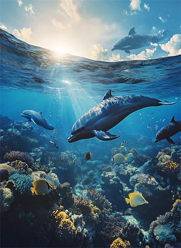 Puzzle 2000 Teile Tier Puzzle Erwachsene, Holzpuzzle Klassische Puzzles Delphin Jigsaw Puzzles für Erwachsene Kinder, Clevere Rätsel Wooden Jigsaw, Geschicklichkeitsspiel für die Ganze Familie g-635 Puzzle 2000 Teile Tier Puzzle Erwachsene, Holzpuzzle Klassische Puzzles Delphin Jigsaw Puzzles für Erwachsene Kinder, Clevere Rätsel Wooden Jigsaw, Geschicklichkeitsspiel für die Ganze Familie g-635 von Gooxehuu