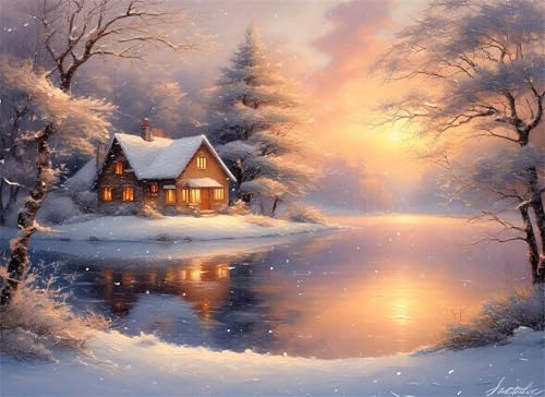 Puzzle 4000 Teile Kabine Puzzle Erwachsene, Holzpuzzle Klassische Puzzles Schneeszene Jigsaw Puzzles für Erwachsene, Clevere Rätsel Wooden Jigsaw, Geschicklichkeitsspiel für die Ganze Familie g-447 Puzzle 4000 Teile Kabine Puzzle Erwachsene, Holzpuzzle Klassische Puzzles Schneeszene Jigsaw Puzzles für Erwachsene, Clevere Rätsel Wooden Jigsaw, Geschicklichkeitsspiel für die Ganze Familie g-447 von Gooxehuu