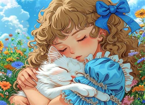Puzzle 4000 Teile Mädchen Puzzle Erwachsene, Holzpuzzle Klassische Puzzles Katze Jigsaw Puzzles für Erwachsene Kinder, Clevere Rätsel Wooden Jigsaw, Geschicklichkeitsspiel für die Ganze Familie g-355 Puzzle 4000 Teile Mädchen Puzzle Erwachsene, Holzpuzzle Klassische Puzzles Katze Jigsaw Puzzles für Erwachsene Kinder, Clevere Rätsel Wooden Jigsaw, Geschicklichkeitsspiel für die Ganze Familie g-355 von Gooxehuu