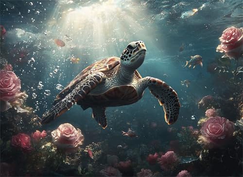 Puzzle 4000 Teile Meeresschildkröten Puzzle Erwachsene, Holzpuzzle Klassische Puzzles Tier Jigsaw Puzzles für Erwachsene, Clevere Rätsel Wooden Jigsaw, Geschicklichkeitsspiel für Ganze Familie g-154 Puzzle 4000 Teile Meeresschildkröten Puzzle Erwachsene, Holzpuzzle Klassische Puzzles Tier Jigsaw Puzzles für Erwachsene, Clevere Rätsel Wooden Jigsaw, Geschicklichkeitsspiel für Ganze Familie g-154 von Gooxehuu