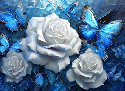 Puzzle 4000 Teile Rose Puzzle Erwachsene, Holzpuzzle Klassische Puzzles Schmetterling Jigsaw Puzzles für Erwachsene, Clevere Rätsel Wooden Jigsaw, Geschicklichkeitsspiel für die Ganze Familie g-317 Puzzle 4000 Teile Rose Puzzle Erwachsene, Holzpuzzle Klassische Puzzles Schmetterling Jigsaw Puzzles für Erwachsene, Clevere Rätsel Wooden Jigsaw, Geschicklichkeitsspiel für die Ganze Familie g-317 von Gooxehuu