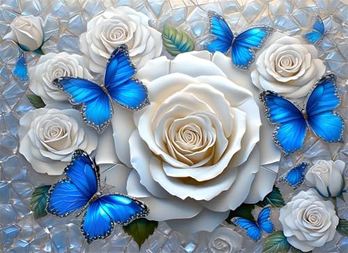 Puzzle 4000 Teile Schmetterling Puzzle Erwachsene, Holzpuzzle Klassische Puzzles Rose Jigsaw Puzzles für Erwachsene, Clevere Rätsel Wooden Jigsaw, Geschicklichkeitsspiel für die Ganze Familie g-197 Puzzle 4000 Teile Schmetterling Puzzle Erwachsene, Holzpuzzle Klassische Puzzles Rose Jigsaw Puzzles für Erwachsene, Clevere Rätsel Wooden Jigsaw, Geschicklichkeitsspiel für die Ganze Familie g-197 von Gooxehuu