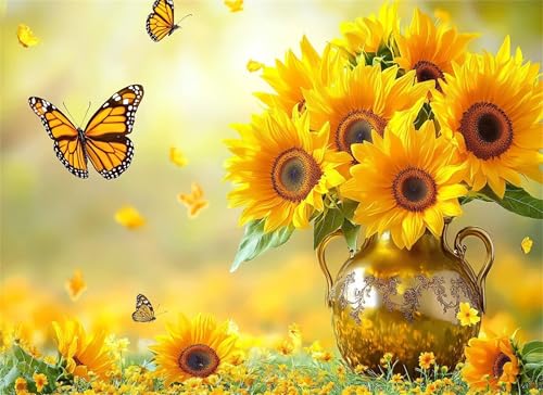 Puzzle 4000 Teile Schmetterling Puzzle Erwachsene, Holzpuzzle Klassische Puzzles Sonnenblume Jigsaw Puzzles für Erwachsene, Clevere Rätsel Wooden Jigsaw, Geschicklichkeitsspiel für die Ganze g-200 Puzzle 4000 Teile Schmetterling Puzzle Erwachsene, Holzpuzzle Klassische Puzzles Sonnenblume Jigsaw Puzzles für Erwachsene, Clevere Rätsel Wooden Jigsaw, Geschicklichkeitsspiel für die Ganze g-200 von Gooxehuu
