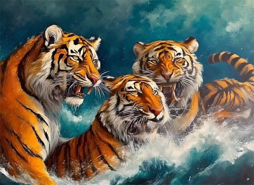 Puzzle 4000 Teile Tiger Puzzle Erwachsene, Holzpuzzle Klassische Puzzles Tier Jigsaw Puzzles für Erwachsene und Kinder, Clevere Rätsel Wooden Jigsaw, Geschicklichkeitsspiel für die Ganze Familie g-289 Puzzle 4000 Teile Tiger Puzzle Erwachsene, Holzpuzzle Klassische Puzzles Tier Jigsaw Puzzles für Erwachsene und Kinder, Clevere Rätsel Wooden Jigsaw, Geschicklichkeitsspiel für die Ganze Familie g-289 von Gooxehuu