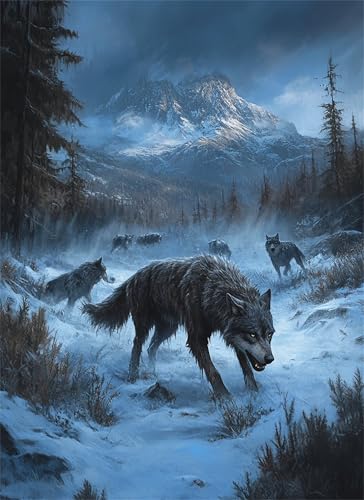 Puzzle 4000 Teile Wolf Puzzle Erwachsene, Holzpuzzle Klassische Puzzles Berg Jigsaw Puzzles für Erwachsene und Kinder, Clevere Rätsel Wooden Jigsaw, Geschicklichkeitsspiel für die Ganze Familie g-848 Puzzle 4000 Teile Wolf Puzzle Erwachsene, Holzpuzzle Klassische Puzzles Berg Jigsaw Puzzles für Erwachsene und Kinder, Clevere Rätsel Wooden Jigsaw, Geschicklichkeitsspiel für die Ganze Familie g-848 von Gooxehuu