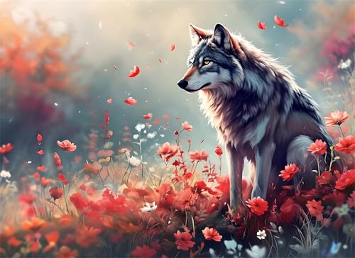 Puzzle 4000 Teile Wolf Puzzle Erwachsene, Holzpuzzle Klassische Puzzles Blumen Jigsaw Puzzles für Erwachsene Kinder, Clevere Rätsel Wooden Jigsaw, Geschicklichkeitsspiel für die Ganze Familie g-286 Puzzle 4000 Teile Wolf Puzzle Erwachsene, Holzpuzzle Klassische Puzzles Blumen Jigsaw Puzzles für Erwachsene Kinder, Clevere Rätsel Wooden Jigsaw, Geschicklichkeitsspiel für die Ganze Familie g-286 von Gooxehuu