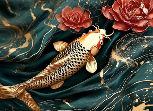 Puzzle 6000 Teile Blume Puzzle Erwachsene, Holzpuzzle Klassische Puzzles Goldfisch Jigsaw Puzzles für Erwachsene und Kinder, Clevere Rätsel Wooden Jigsaw, Geschicklichkeitsspiel für die Ganze g-222 Puzzle 6000 Teile Blume Puzzle Erwachsene, Holzpuzzle Klassische Puzzles Goldfisch Jigsaw Puzzles für Erwachsene und Kinder, Clevere Rätsel Wooden Jigsaw, Geschicklichkeitsspiel für die Ganze g-222 von Gooxehuu