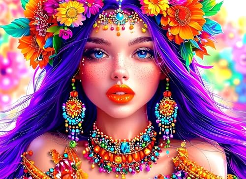 Puzzle 6000 Teile Frau Puzzle Erwachsene, Holzpuzzle Klassische Puzzles Blume Jigsaw Puzzles für Erwachsene und Kinder, Clevere Rätsel Wooden Jigsaw, Geschicklichkeitsspiel für die Ganze Familie g-357 Puzzle 6000 Teile Frau Puzzle Erwachsene, Holzpuzzle Klassische Puzzles Blume Jigsaw Puzzles für Erwachsene und Kinder, Clevere Rätsel Wooden Jigsaw, Geschicklichkeitsspiel für die Ganze Familie g-357 von Gooxehuu