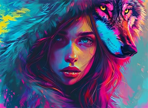Puzzle 6000 Teile Frau Puzzle Erwachsene, Holzpuzzle Klassische Puzzles Wolf Jigsaw Puzzles für Erwachsene und Kinder, Clevere Rätsel Wooden Jigsaw, Geschicklichkeitsspiel für die Ganze Familie g-359 Puzzle 6000 Teile Frau Puzzle Erwachsene, Holzpuzzle Klassische Puzzles Wolf Jigsaw Puzzles für Erwachsene und Kinder, Clevere Rätsel Wooden Jigsaw, Geschicklichkeitsspiel für die Ganze Familie g-359 von Gooxehuu