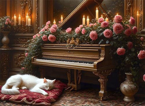Puzzle 6000 Teile Klavier Puzzle Erwachsene, Holzpuzzle Klassische Puzzles Katze Jigsaw Puzzles für Erwachsene Kinder, Clevere Rätsel Wooden Jigsaw, Geschicklichkeitsspiel für die Ganze Familie g-144 Puzzle 6000 Teile Klavier Puzzle Erwachsene, Holzpuzzle Klassische Puzzles Katze Jigsaw Puzzles für Erwachsene Kinder, Clevere Rätsel Wooden Jigsaw, Geschicklichkeitsspiel für die Ganze Familie g-144 von Gooxehuu