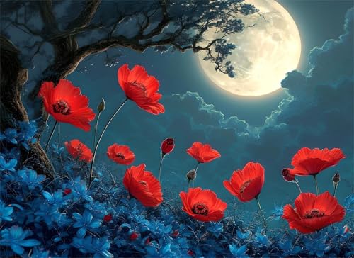 Puzzle 6000 Teile Mond Puzzle Erwachsene, Holzpuzzle Klassische Puzzles Mohn Jigsaw Puzzles für Erwachsene und Kinder, Clevere Rätsel Wooden Jigsaw, Geschicklichkeitsspiel für die Ganze Familie g-492 Puzzle 6000 Teile Mond Puzzle Erwachsene, Holzpuzzle Klassische Puzzles Mohn Jigsaw Puzzles für Erwachsene und Kinder, Clevere Rätsel Wooden Jigsaw, Geschicklichkeitsspiel für die Ganze Familie g-492 von Gooxehuu