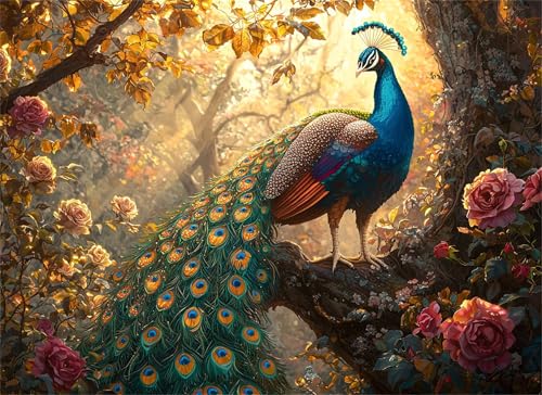 Puzzle 6000 Teile Pfau Puzzle Erwachsene, Holzpuzzle Klassische Puzzles Tier Jigsaw Puzzles für Erwachsene und Kinder, Clevere Rätsel Wooden Jigsaw, Geschicklichkeitsspiel für die Ganze Familie g-280 Puzzle 6000 Teile Pfau Puzzle Erwachsene, Holzpuzzle Klassische Puzzles Tier Jigsaw Puzzles für Erwachsene und Kinder, Clevere Rätsel Wooden Jigsaw, Geschicklichkeitsspiel für die Ganze Familie g-280 von Gooxehuu