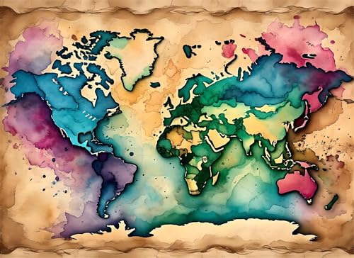 Puzzle 6000 Teile Retro Puzzle Erwachsene, Holzpuzzle Klassische Puzzles Weltkarte Jigsaw Puzzles für Erwachsene und Kinder, Clevere Rätsel Wooden Jigsaw, Geschicklichkeitsspiel für die Ganze g-143 Puzzle 6000 Teile Retro Puzzle Erwachsene, Holzpuzzle Klassische Puzzles Weltkarte Jigsaw Puzzles für Erwachsene und Kinder, Clevere Rätsel Wooden Jigsaw, Geschicklichkeitsspiel für die Ganze g-143 von Gooxehuu