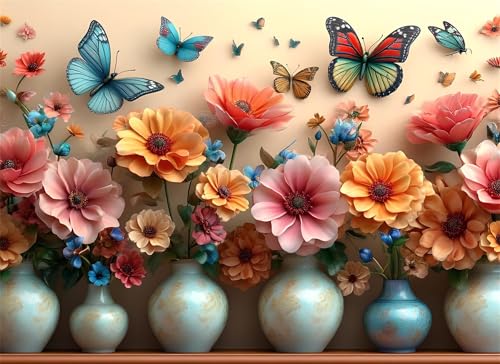 Puzzle 6000 Teile Schmetterling Puzzle Erwachsene, Holzpuzzle Klassische Puzzles Blume Jigsaw Puzzles für Erwachsene, Clevere Rätsel Wooden Jigsaw, Geschicklichkeitsspiel für die Ganze Familie g-186 Puzzle 6000 Teile Schmetterling Puzzle Erwachsene, Holzpuzzle Klassische Puzzles Blume Jigsaw Puzzles für Erwachsene, Clevere Rätsel Wooden Jigsaw, Geschicklichkeitsspiel für die Ganze Familie g-186 von Gooxehuu