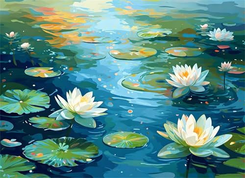 Puzzle 6000 Teile Seerose Puzzle Erwachsene, Holzpuzzle Klassische Puzzles Blume Jigsaw Puzzles für Erwachsene Kinder, Clevere Rätsel Wooden Jigsaw, Geschicklichkeitsspiel für die Ganze Familie g-430 Puzzle 6000 Teile Seerose Puzzle Erwachsene, Holzpuzzle Klassische Puzzles Blume Jigsaw Puzzles für Erwachsene Kinder, Clevere Rätsel Wooden Jigsaw, Geschicklichkeitsspiel für die Ganze Familie g-430 von Gooxehuu