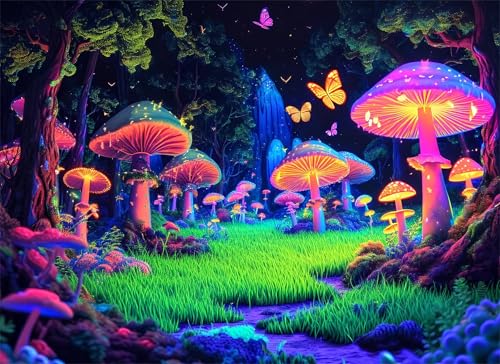 Puzzle 6000 Teile Traum Puzzle Erwachsene, Holzpuzzle Klassische Puzzles Pilz Jigsaw Puzzles für Erwachsene und Kinder, Clevere Rätsel Wooden Jigsaw, Geschicklichkeitsspiel für die Ganze Familie g-337 von Gooxehuu