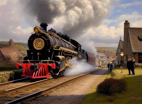 Puzzle 6000 Teile Zug Puzzle Erwachsene, Holzpuzzle Klassische Puzzles Landschaft Jigsaw Puzzles für Erwachsene und Kinder, Clevere Rätsel Wooden Jigsaw, Geschicklichkeitsspiel für die Ganze g-258 Puzzle 6000 Teile Zug Puzzle Erwachsene, Holzpuzzle Klassische Puzzles Landschaft Jigsaw Puzzles für Erwachsene und Kinder, Clevere Rätsel Wooden Jigsaw, Geschicklichkeitsspiel für die Ganze g-258 von Gooxehuu