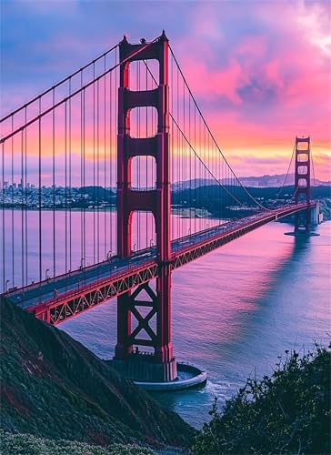 Puzzle 80 Teile Brooklyn Bridge Puzzle Erwachsene, Holzpuzzle Klassische Puzzles Sonnenuntergang Jigsaw Puzzles für Erwachsene und Kinder, Clevere Rätsel Wooden Jigsaw, Geschicklichkeitsspiel g-513 Puzzle 80 Teile Brooklyn Bridge Puzzle Erwachsene, Holzpuzzle Klassische Puzzles Sonnenuntergang Jigsaw Puzzles für Erwachsene und Kinder, Clevere Rätsel Wooden Jigsaw, Geschicklichkeitsspiel g-513 von Gooxehuu
