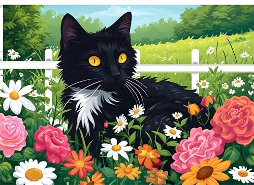 Puzzle 80 Teile Katze Puzzle Erwachsene, Holzpuzzle Klassische Puzzles Blume Jigsaw Puzzles für Erwachsene und Kinder, Clevere Rätsel Wooden Jigsaw, Geschicklichkeitsspiel für die Ganze Familie g-312 Puzzle 80 Teile Katze Puzzle Erwachsene, Holzpuzzle Klassische Puzzles Blume Jigsaw Puzzles für Erwachsene und Kinder, Clevere Rätsel Wooden Jigsaw, Geschicklichkeitsspiel für die Ganze Familie g-312 von Gooxehuu