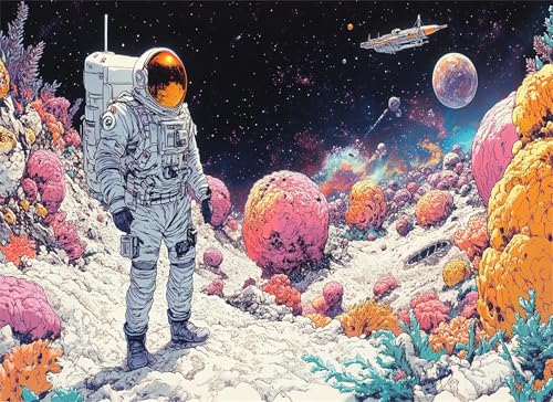 Puzzle 80 Teile Universum Puzzle Erwachsene, Holzpuzzle Klassische Puzzles Astronaut Jigsaw Puzzles für Erwachsene, Clevere Rätsel Wooden Jigsaw, Geschicklichkeitsspiel für die Ganze Familie g-477 Puzzle 80 Teile Universum Puzzle Erwachsene, Holzpuzzle Klassische Puzzles Astronaut Jigsaw Puzzles für Erwachsene, Clevere Rätsel Wooden Jigsaw, Geschicklichkeitsspiel für die Ganze Familie g-477 von Gooxehuu