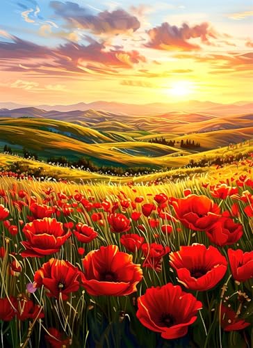 Sonnenuntergang Puzzle 3000 Teile, Holzpuzzles 122x81cm, Puzzle für Erwachsene und Kinder 12 Jahren, DIY Groß Puzzelmatten, Premium Quality Klassische Wooden Jigsaw, als Geschenk Mädche Mohn g-880 Sonnenuntergang Puzzle 3000 Teile, Holzpuzzles 122x81cm, Puzzle für Erwachsene und Kinder 12 Jahren, DIY Groß Puzzelmatten, Premium Quality Klassische Wooden Jigsaw, als Geschenk Mädche Mohn g-880 von Gooxehuu