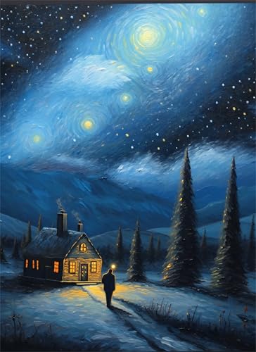 Sternenhimmel Puzzle 500 Teile, Holzpuzzles 52x38cm, Puzzle für Erwachsene und Kinder 12 Jahren, DIY Groß Puzzelmatten, Premium Quality Klassische Wooden Jigsaw, als Geschenk Mädche Landschaft g-972 Sternenhimmel Puzzle 500 Teile, Holzpuzzles 52x38cm, Puzzle für Erwachsene und Kinder 12 Jahren, DIY Groß Puzzelmatten, Premium Quality Klassische Wooden Jigsaw, als Geschenk Mädche Landschaft g-972 von Gooxehuu