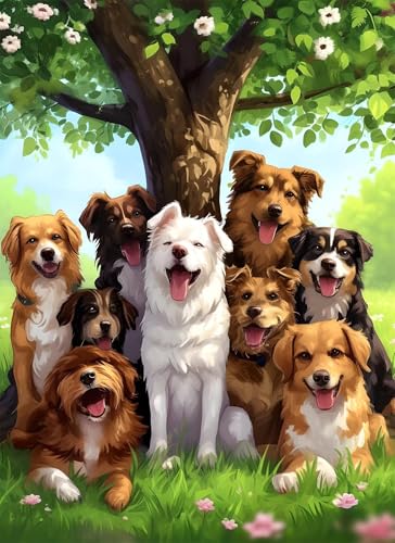 Tier Puzzle 500 Teile, Holzpuzzles 52x38cm, Puzzle für Erwachsene und Kinder 12 Jahren, DIY Groß Puzzelmatten, Premium Quality Klassische Wooden Jigsaw, Home Wand Dekor oder als Geschenk Hund g-633 Tier Puzzle 500 Teile, Holzpuzzles 52x38cm, Puzzle für Erwachsene und Kinder 12 Jahren, DIY Groß Puzzelmatten, Premium Quality Klassische Wooden Jigsaw, Home Wand Dekor oder als Geschenk Hund g-633 von Gooxehuu