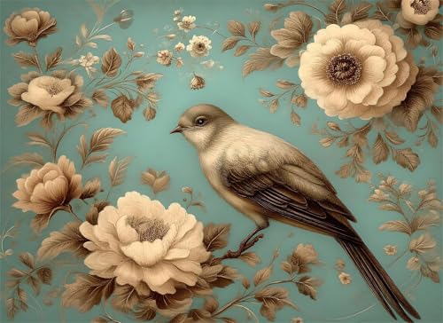 Vogel Puzzle 5000 Teile, Holzpuzzles 156.5x105.5cm, Puzzle für Erwachsene und Kinder 12 Jahren, DIY Groß Puzzelmatten, Premium Quality Klassische Wooden Jigsaw, Home Wand Dekor Geschenk Blume g-351 Vogel Puzzle 5000 Teile, Holzpuzzles 156.5x105.5cm, Puzzle für Erwachsene und Kinder 12 Jahren, DIY Groß Puzzelmatten, Premium Quality Klassische Wooden Jigsaw, Home Wand Dekor Geschenk Blume g-351 von Gooxehuu