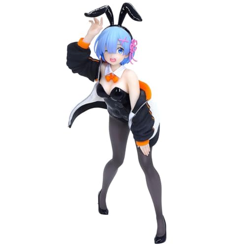 Anime Game REM Figur Statue - Re:0 Action Figure Remu Cartoon Statuen Skulptur, 18CM Bunny Girl Modelle Sammlerstück Desktop Dekoration für Fans Anime Game REM Figur Statue - Re:0 Action Figure Remu Cartoon Statuen Skulptur, 18CM Bunny Girl Modelle Sammlerstück Desktop Dekoration für Fans von Gooyeh