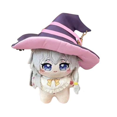 Elaina Plüschfigur, Anime, PP-Baumwolle, 10 cm, niedlich, weich, gefüllt, pelzig, Taschendekoration, Anhänger, Sammlerstück, Geschenk Elaina Plüschfigur, Anime, PP-Baumwolle, 10 cm, niedlich, weich, gefüllt, pelzig, Taschendekoration, Anhänger, Sammlerstück, Geschenk von Gooyeh