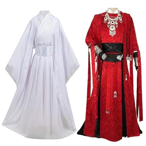 Gooyeh 2pcs Tian Guan Ci Fu Cosplay Kostüm Komplettset Xie lian und Hua Cheng Cosplay Kostüm Combo Anime Cosplay Hanfu Kind Erwachsene Männlich/Weiblich Cosplay Kostüm Gooyeh 2pcs Tian Guan Ci Fu Cosplay Kostüm Komplettset Xie lian und Hua Cheng Cosplay Kostüm Combo Anime Cosplay Hanfu Kind Erwachsene Männlich/Weiblich Cosplay Kostüm von Gooyeh