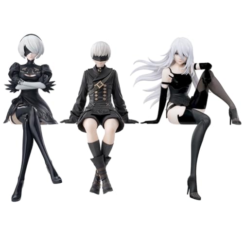 Gooyeh 3PCS 9Sautomata 9S Figur Anime 2B Figur 2Bautomata Statue A2automata Figur No.2 Type A Figur Spiel-Actionfigur Cartoon Skulptur Auto Ornamente Sammlerstück Geschenke 15CM Gooyeh 3PCS 9Sautomata 9S Figur Anime 2B Figur 2Bautomata Statue A2automata Figur No.2 Type A Figur Spiel-Actionfigur Cartoon Skulptur Auto Ornamente Sammlerstück Geschenke 15CM von Gooyeh