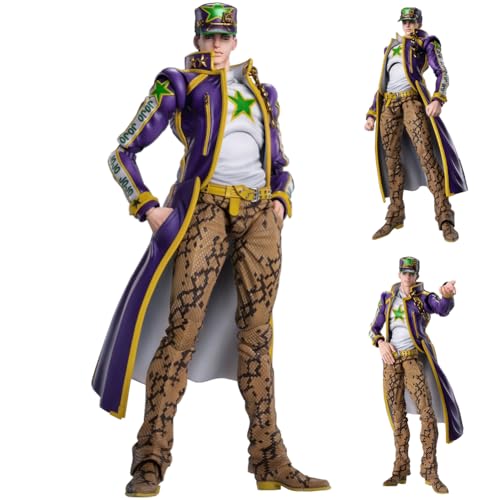 Gooyeh Jotaro Figur Anime JJBA Actionfigur mit Zubehör Bewegliche Statue Modell Sammlung Desktop Ornamente 17CM Gooyeh Jotaro Figur Anime JJBA Actionfigur mit Zubehör Bewegliche Statue Modell Sammlung Desktop Ornamente 17CM von Gooyeh