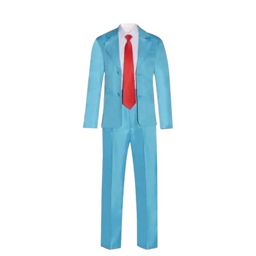 Gooyeh Anime Sousuke Shima Cosplay Kostüm Blau Schuluniform Anzug Komplettes Set Halloween Party Karneval Kostüm von Gooyeh