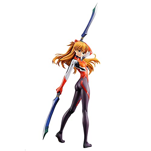 Gooyeh Asuka Langley Soryu Action Figur Asuka Langley Soryu Kampfanzug Modell Anime Figur Desktop Dekoration Heimdekoration Geburtstagsgeschenk 39cm von Gooyeh