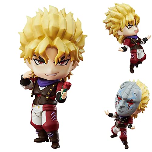 Gooyeh Dio Brando Figur Niedliche Q Version der Anime Figur PVC Statue Figuren Modell Sammlung Desktop Ornamente Geburtstag 10cm von Gooyeh