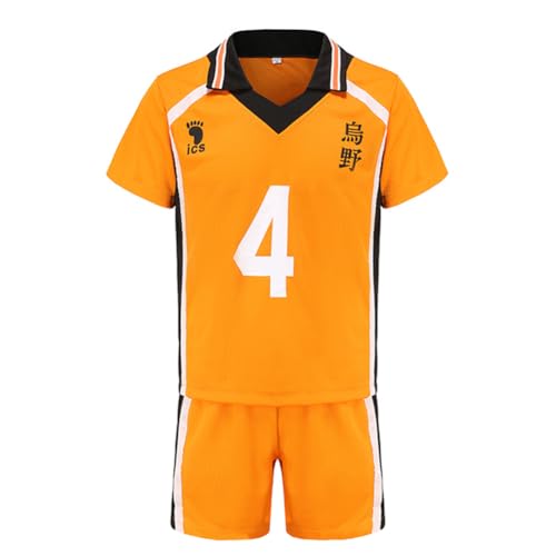 Gooyeh Haikyuu Anime Kostüme Hinata Shoyo/Iwaizumi Hajime/Yu Nishinoya Cosplay Kostüme Uno High School Ballkleider Kurzarm Sportkleidung Party Comic Con Cosplay Kostüme von Gooyeh