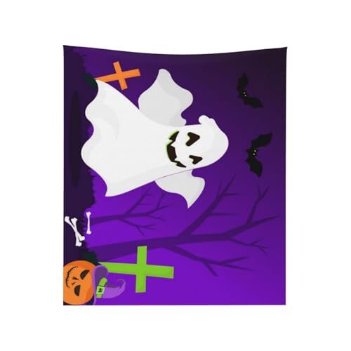 Gooyeh Halloween Wohnkultur Horror-Stil Gesichtstuch Decke Cartoon Druck weiche flauschige Decke Herbst und Winter warme Sofa Nickerchen Decke von Gooyeh