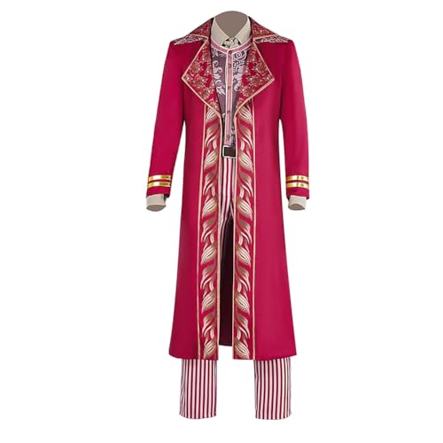 Gooyeh Herren Steampunk Vintage Mantel Halloween Frack Jacke Court Uniform Mode Halloween Karneval Cosplay Kostüm von Gooyeh