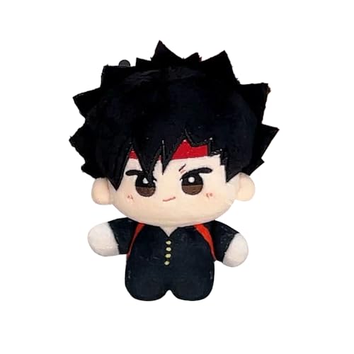 Gooyeh Hinata Shoyo Softfigur-Anhänger, Anime-Tasche, 10 cm, Tobio Kageyama/Kozume Kenma/Nishinoya Yu, weiche Figur, Puppen-Anhänger, niedlich, pelzig, Autotasche, Schlüsselanhänger Gooyeh Hinata Shoyo Softfigur-Anhänger, Anime-Tasche, 10 cm, Tobio Kageyama/Kozume Kenma/Nishinoya Yu, weiche Figur, Puppen-Anhänger, niedlich, pelzig, Autotasche, Schlüsselanhänger von Gooyeh