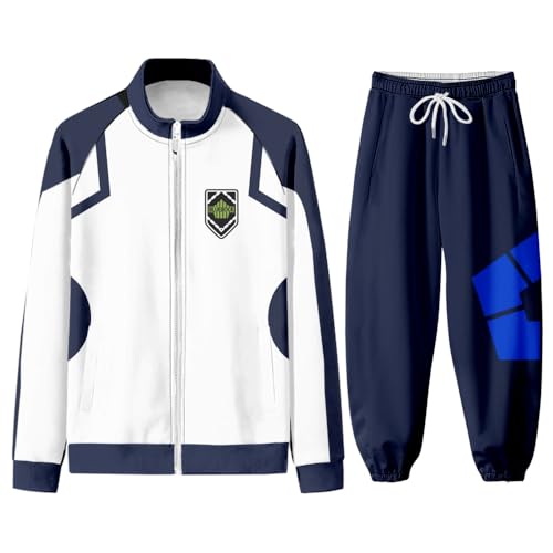 Gooyeh Isagi Yoichi Cosplay Kostüm Nr.1 Fußball Rin Itoshi Rin Itoshi Figur Cosplay Uniform Outfit Rollenspiel für Halloween Karneval Party Verkleidung von Gooyeh